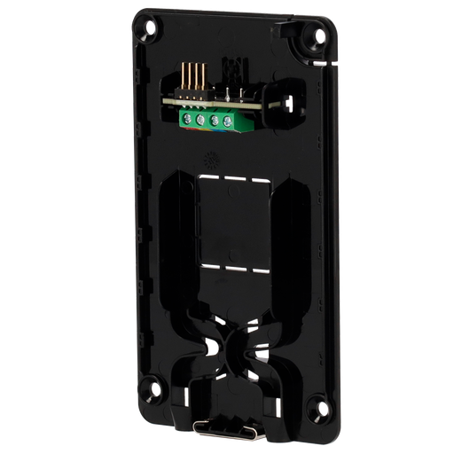 Prise en charge du clavier filaire - Compatible avec FIBRA-KEYPAD-B - Y compris les bornes de connexion - Installation facile - Plastique ABS - Couleur noir